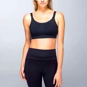 Lululemon Booby Bracer Sz 36D In Black